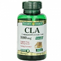 Нэйчес Баунти КЛК 1000 мг (CLA) конъюгированная линолевая кислота 50 капсул (Natures Bounty CLA Conjugated Linoleic Acid 1000 mg)