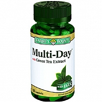 Natures Bounty Мультидэй Витаминный комплекс с экстрактом зеленого чая 50 таблеток (Нэйчес Баунти)