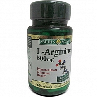 Нэйчес Баунти L-аргинин 500 мг 50 капсул (Natures Bounty L Arginine 500 mg)