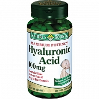 Нэйчес Баунти Гиалуроновая кислота 100 мг 30 капсул (Natures Bounty Hyaluronic Acid 100 mg)