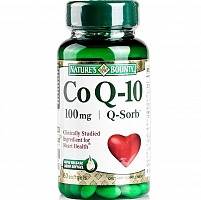 Нэйчес Баунти Коэнзим Q-10 100 мг 60 капсул (Natures Bounty CoQ-10 100 mg)