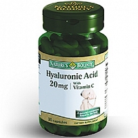 Нэйчес Баунти Гиалуроновая кислота 20 мг 30 капсул (Natures Bounty Hyaluronic Acid 20 mg)