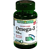 Нэйчес Баунти Омега-3 980 мг 30 капсул (Natures Bounty Omega-3 980 mg)